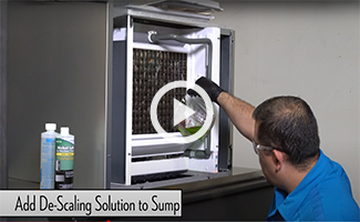 Ice-O-Matic Elevation Series Ice Maker De-Scaling