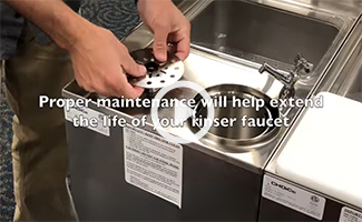 Glastender Rinser Faucet Maintenance