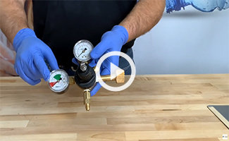 Crysalli CO2 Regulator Installation